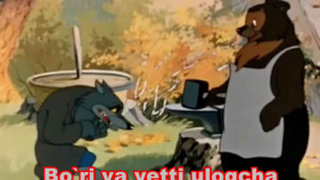 Bo`ri va yetti uloqcha – Multfilm O`zbek Tilida